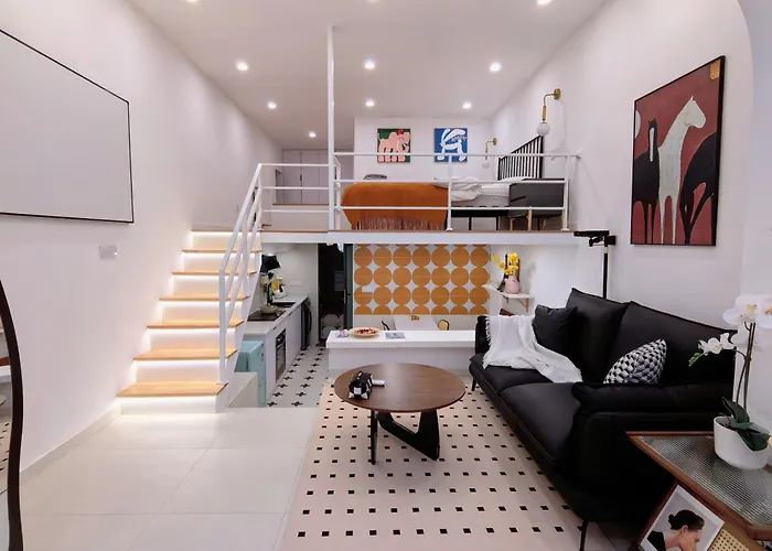 Shanghai Hills & Zinn City Loft Near Metro Line 1 Changshu Rd And Close To Tianzi Fang